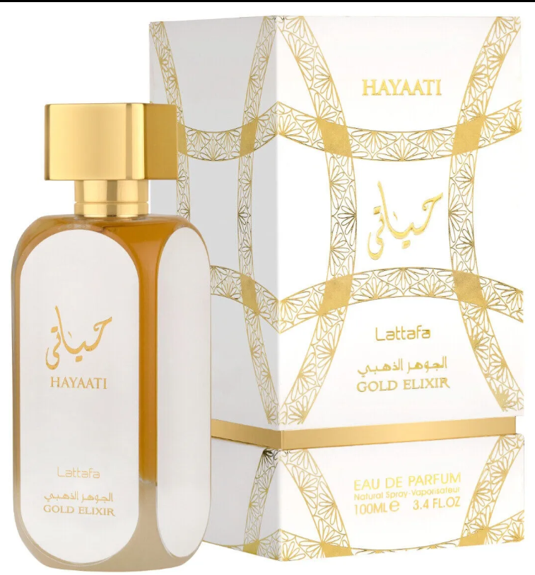 TX211-5 Hayaati Gold Elixir Perfume EDP 100ml by Lattafa Perfumes For Women