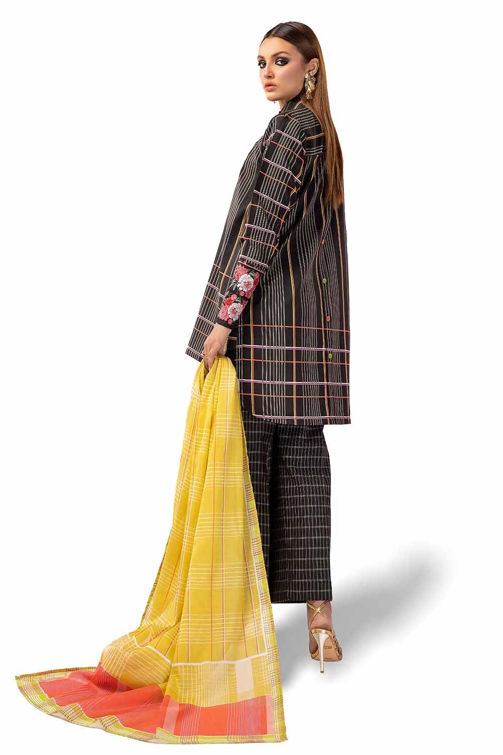 Gul Ahmed 3PC Unstitched Printed Lawn Suit CL-42146