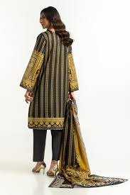 R-101 Gul Ahmed Ready to Wear 3PC Printed Lawn Suit IUSTKSD-475a