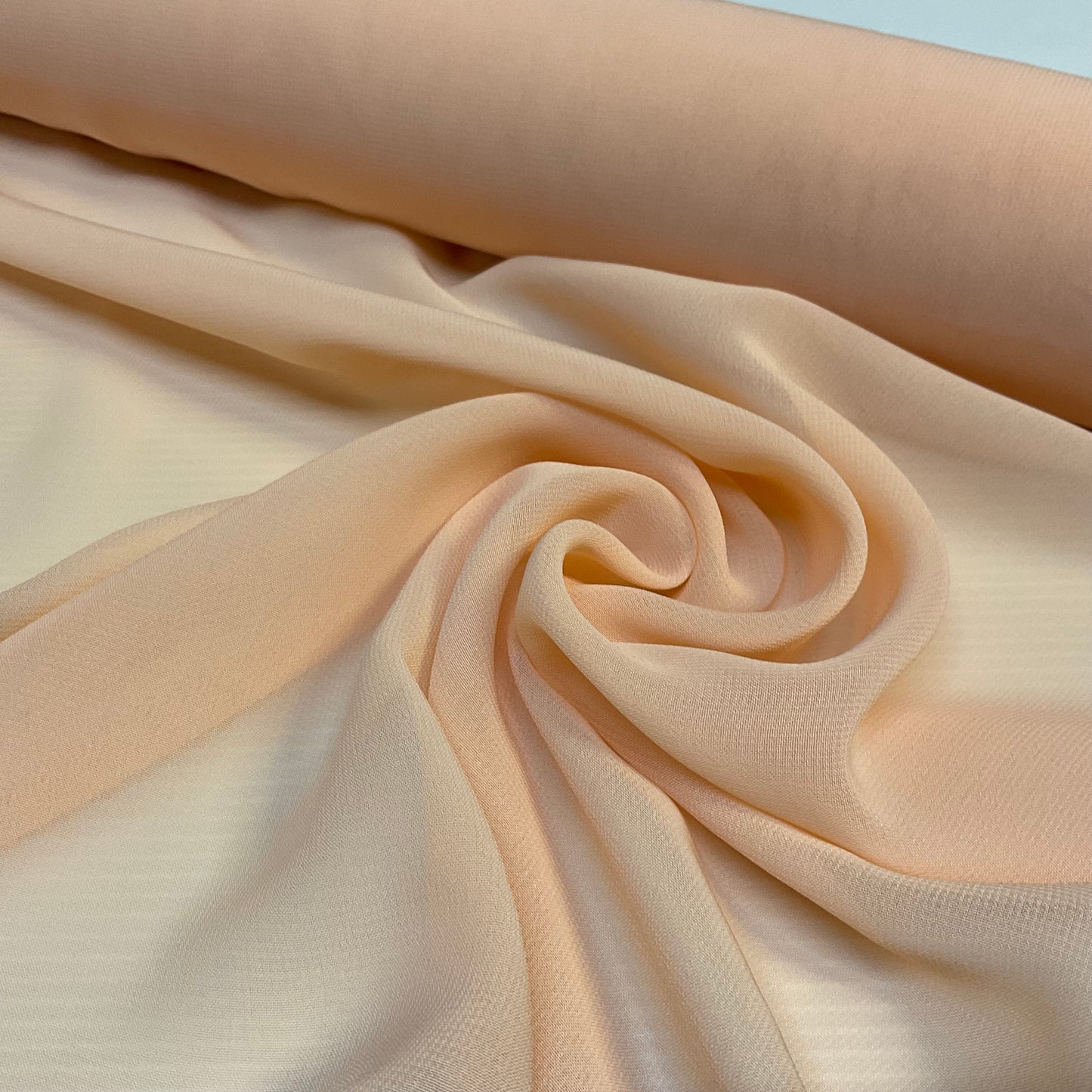 Plain lightweight sheer chiffon dress scarf fabric 150cm wide M2073