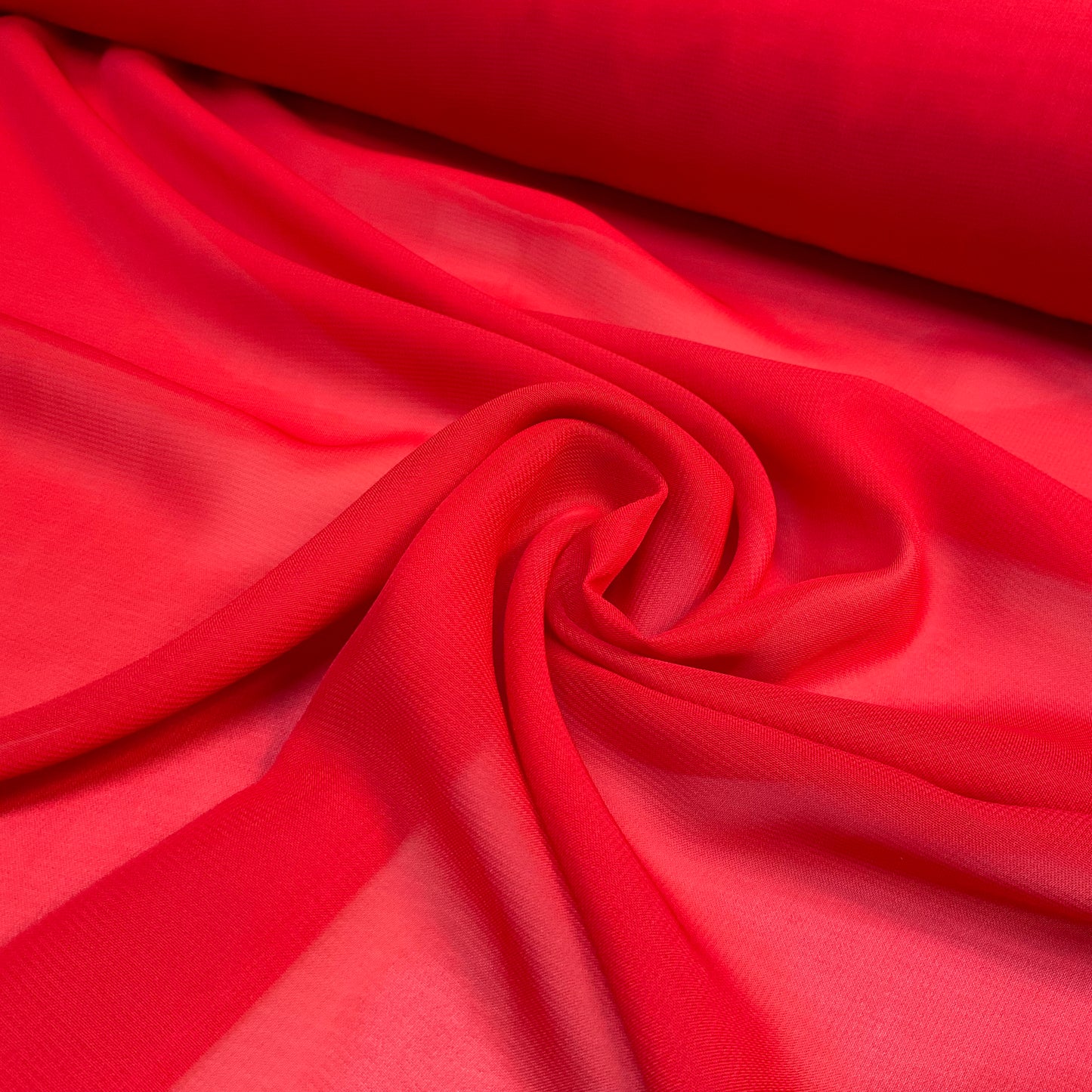 Plain lightweight sheer chiffon dress scarf fabric 150cm wide M2073