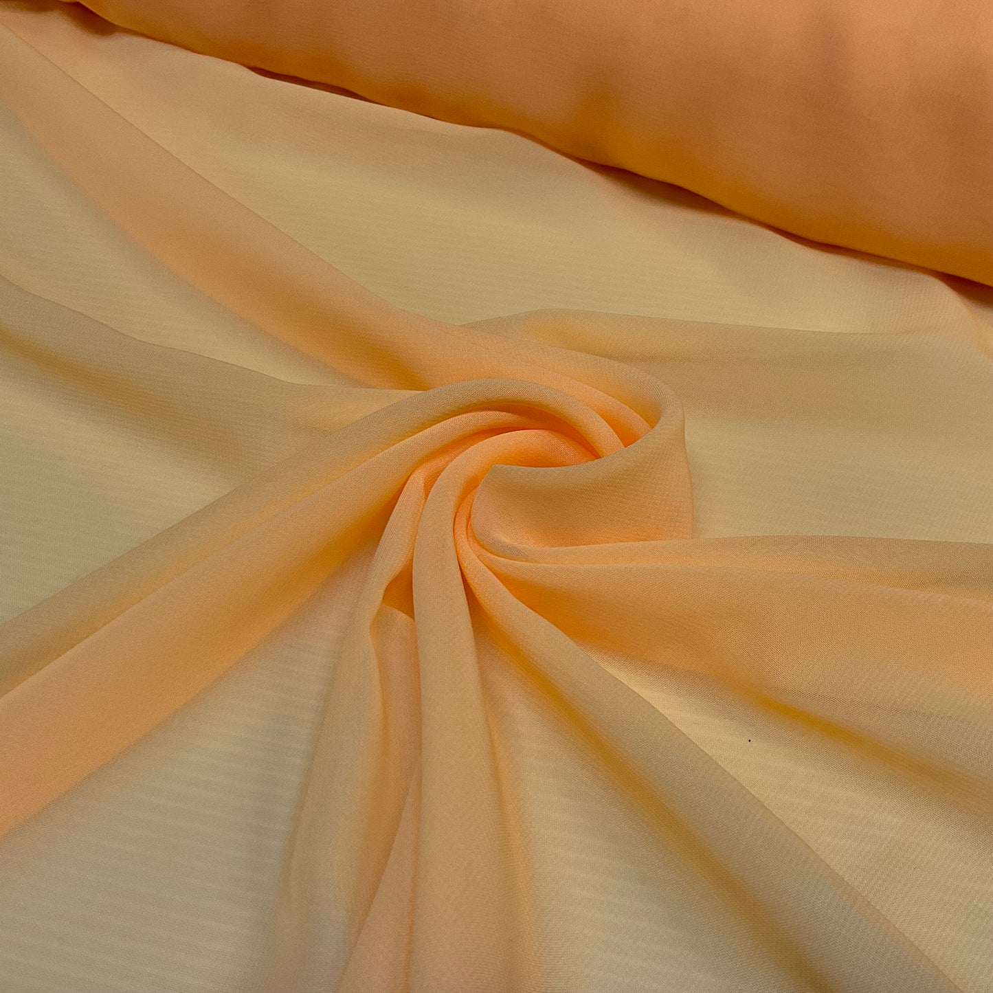 Plain lightweight sheer chiffon dress scarf fabric 150cm wide M2073