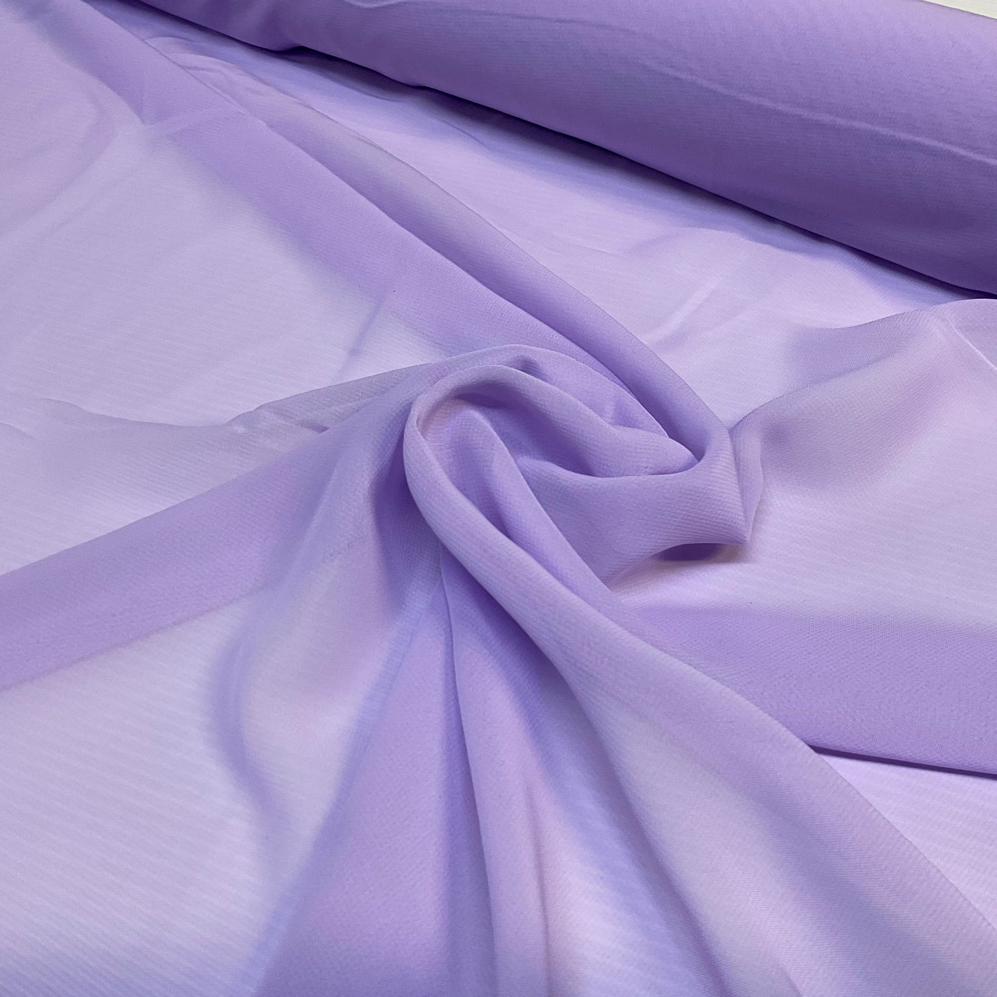 Plain lightweight sheer chiffon dress scarf fabric 150cm wide M2073