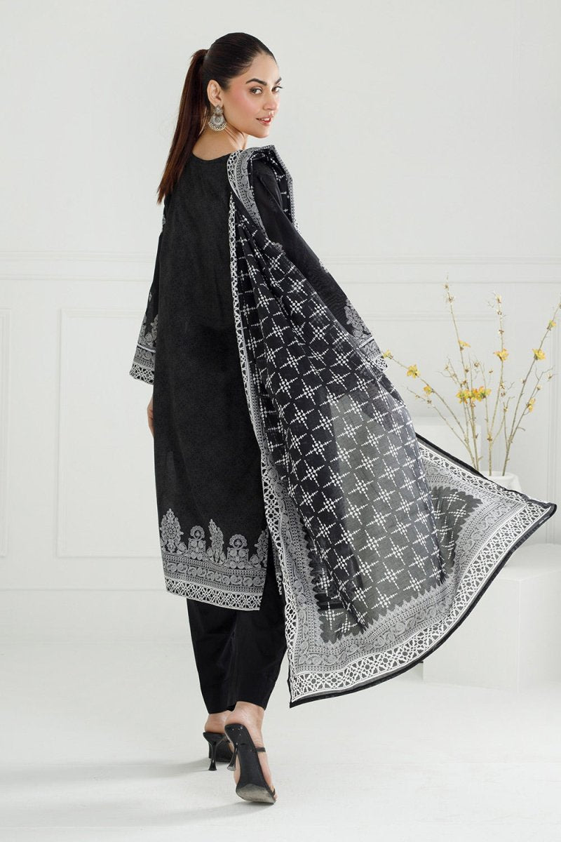 R-111 Gul Ahmed Ready to Wear 3PC Lawn Printed Suit IUSTKSD-488
