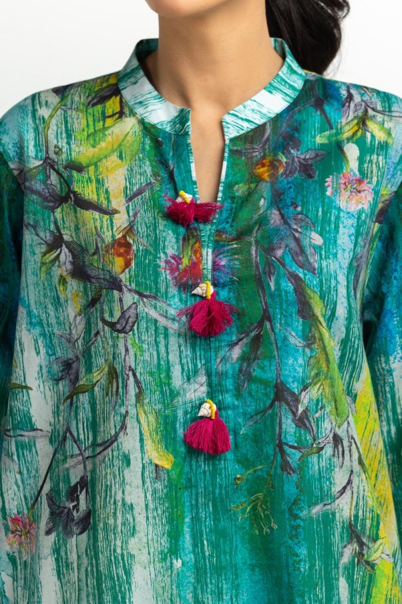 R-119 Gul Ahmed Ready to Wear 3PC Lawn Printed Suit IUSTKSD-506
